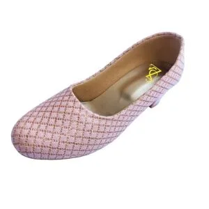 Kid's Girls Block Heels Baby Pink Party Casual Sandal
