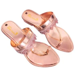 Women's Block Heel Embellished studded Style Round Toe Wedding Sandal